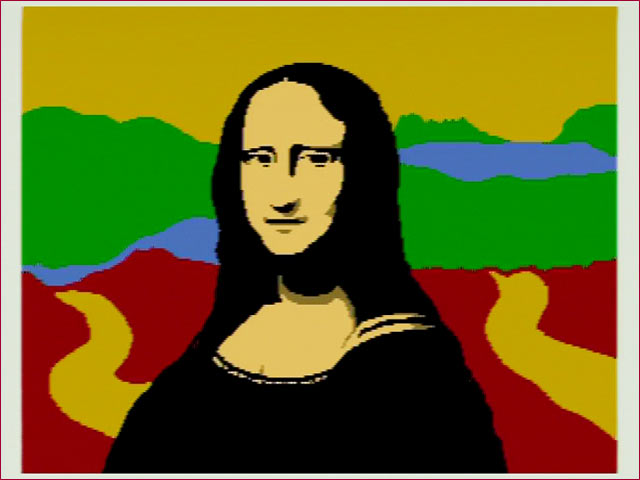Mona lisa by Leonardo da Vinci  /  モナリザ。